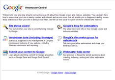 google webmaster