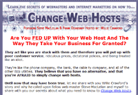Change Web Hosts