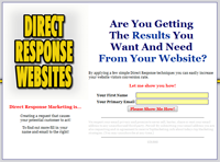 Direct Response Websites By Frank Deardurff That One Web Guy